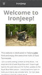 Mobile Screenshot of ironjeep.com