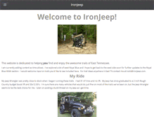 Tablet Screenshot of ironjeep.com